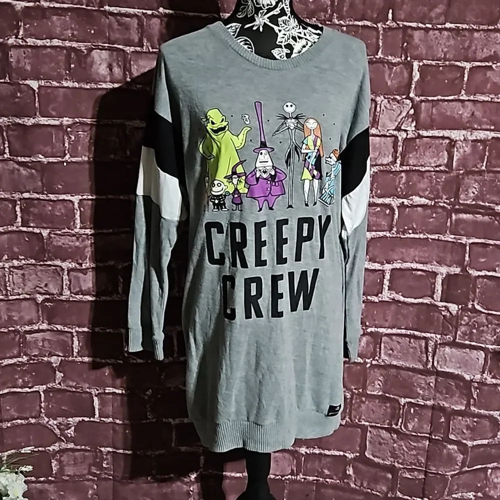 Disney Nightmare Before Christmas Cozy Creepy Crew Sleepwear